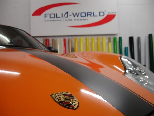 Porsche 996 Folierung Vollverklebung CarWrapping Folie  